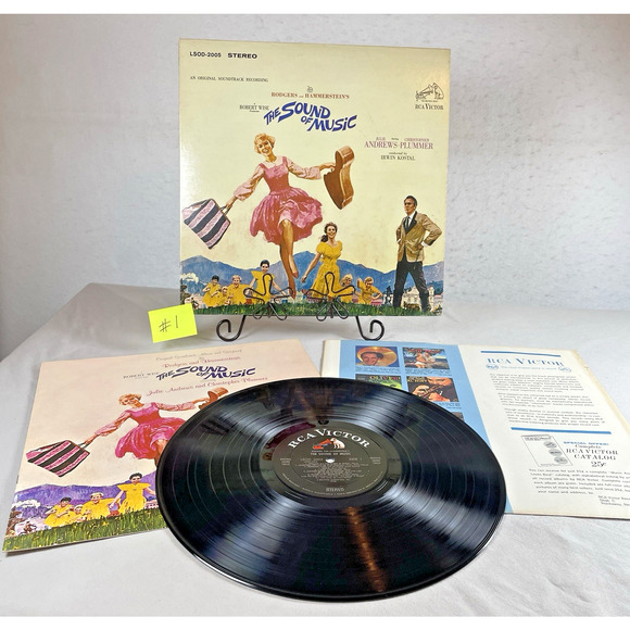 Sound of Music Original Soundtrack Vtg 1965 Vinyl Album LP LSOD-2005 Andrews - Picture 1 of 15